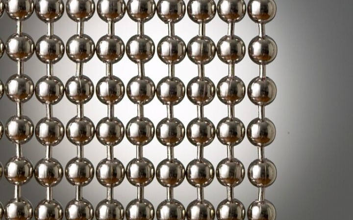 Ketting scherm - vernikkeld