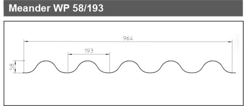 corrugated panel wp58-193