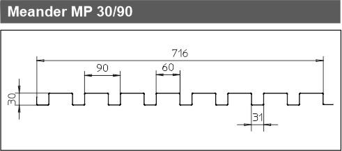 meander profiel 30-90
